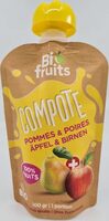 Compote pommes-poires