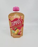 Compote poires-fraises