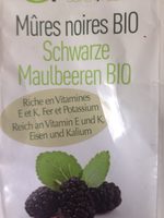 Optimys Schwarze Maulbeeren Bio 180 g