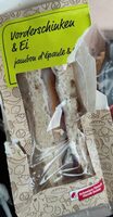 Sandwich jambon d'épaule et oeufs