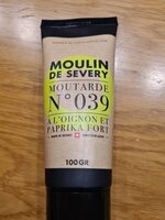 Moutarde à l'oignon et paprika fort