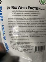 Bio whey protein neutral