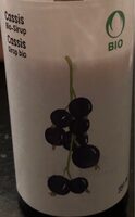 Cassis sirop bio
