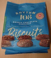 Double Chocolate Hazelnut Biscuits