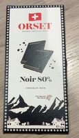 Chocolat noir 80%