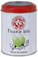 Tisane bio - Maux de gorge
