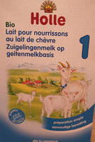 Lait pour nourrissons au lait de chèvre
