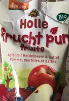Pomme myrtilles et dattes