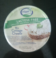 Cittage cheese, bio, sans lactose