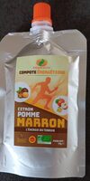 Compote citron pomme marron
