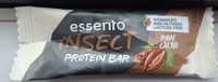 Insect protein bar