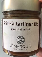 Pâte à tartiner Bio Chocolat au lait