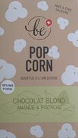 Popcorn chocolat blond amande & pistache