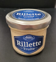 Rillette de truite pasteurisé