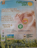 Formule protéines de pois bio