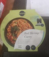 Red shrimp curry
