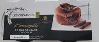 L'incroyable coeur fondant chocolat