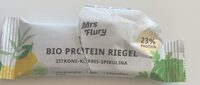 Bio Protein Riegel Zitrone-Kürbis-Spirulina