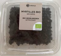 Myrtilles bio sechées