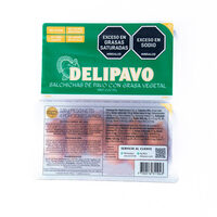 Salchicha De Pavo Delipavo Tipo Coctel