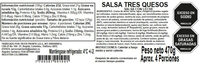 Salsa Tres Quesos Pastaio