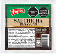 Salchicha Porchi Tipo Desayuno