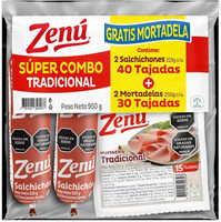 Combo Salchichon+mortadela Zenu