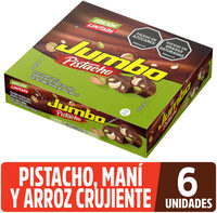 Chocolatina Jumbo Pistacho