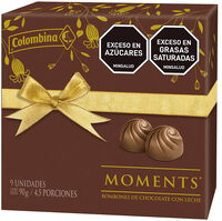 Bombones De Chocolate Moments Temporadas Con Leche
