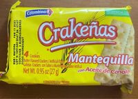 Crakeñas mantequilla
