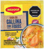 Sopa Maggi Gallina Con Fideos