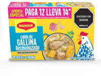 Caldo De Gallina Maggi Desmenuzado 14 Cubos