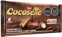 Galletas Cocosette Cubierta Chocolate