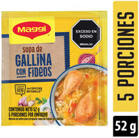 Sopa Maggi Gallina Con Fideos x52G
