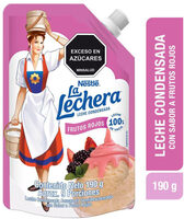 Leche Condensada La Lechera Frutos Rojos Doypack