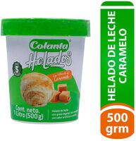 Helado Colanta Veteado Caramelo