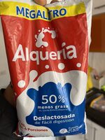 Alquería 50% menos traes deslactosada