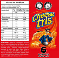Snack Cheese Tris 42 Gr Pack