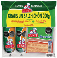 Combo Salchichon + Mortadela Cunit