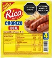 Chorizo Rica Ideal 200G.