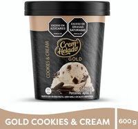 Helado Crem Helado Gold Cookies & Cream