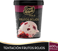 Helado Crem Helado Gold Tentación Frutos Rojos
