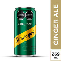 Gaseosa Schweppes Ginger Ale Lata