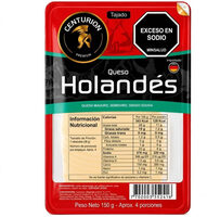 Queso Centurion Holandes Tajado