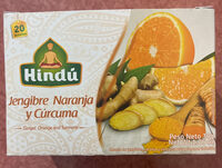 Ginger orange and turmeric
