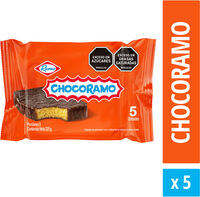 Ponqué CHOCORAMO x5und (325 gr)