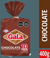Ponqué GALA Chocolate Bloque (400 gr)