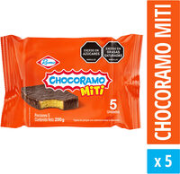 Ponqué CHOCORAMO Miti x5und (200 gr)
