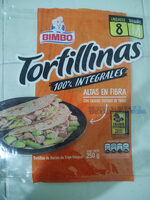 Tortillinas 100% Integrales