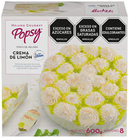 Torta De Helado Popsy Crema Limón
